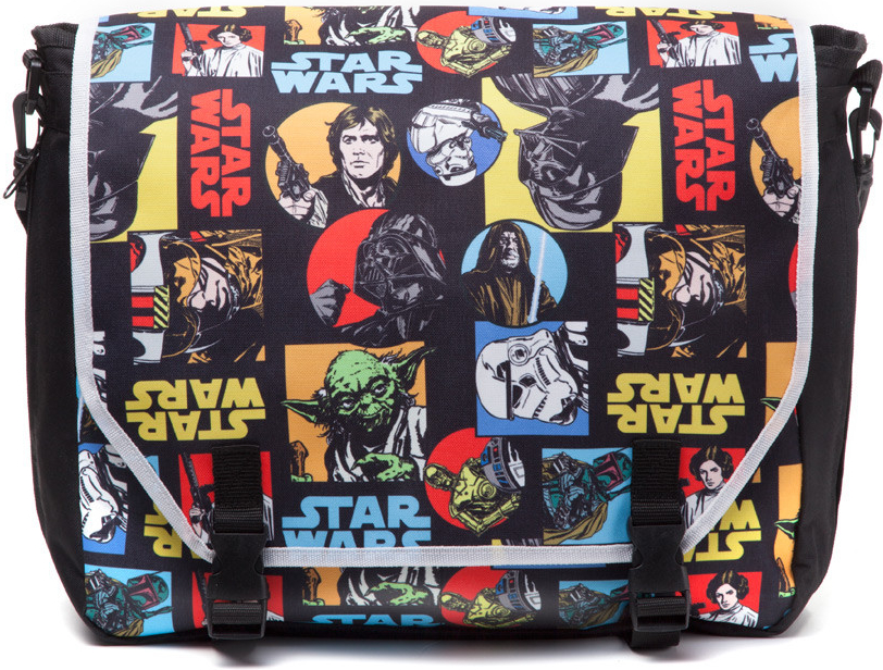 Star Wars messengerbag Retro Characters Comic Style taška přes rameno Difuzed MB111925STW