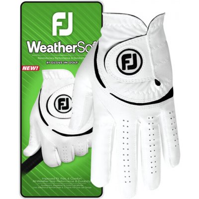 FootJoy WeatherSof Mens Golf Glove 24 bílá XL levá – Zboží Dáma