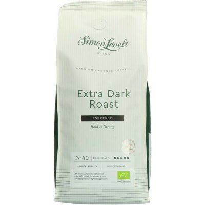 Simon Levelt BIO káva Extra dark roast zrnková 0,5 kg – Hledejceny.cz