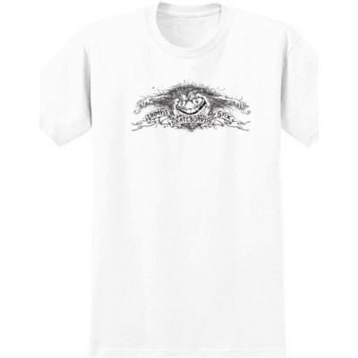 Antihero BASIC GRIMPLE EAGLE WHT/BLK pánské tričko