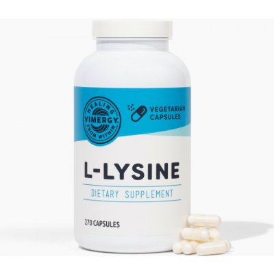 Vimergy L-Lysine, 270 vegan kapslí – Hledejceny.cz