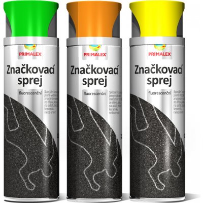 PRIMALEX Sprej značkovací 500 ml reflexní oranžová – Zboží Mobilmania