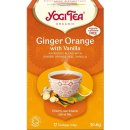 Čaj Yogi Tea Zázvor Pomeranč s vanilkou 17 x 1.8 g