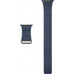 Coteetci kožený magnetický řemínek Loop Band pro Apple Watch 38 / 40mm tmavě modrý WH5205-DB – Hledejceny.cz