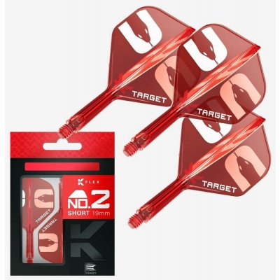 Target K-Flex Nathan Aspinall "ASP" integrované letky No2 a krátké násadky – Zboží Dáma