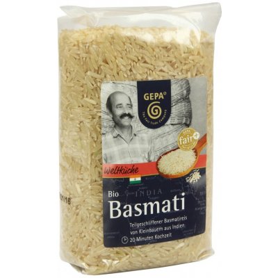 Gepa Fairtrade Bio Basmati rýže z Indie 0,5 kg