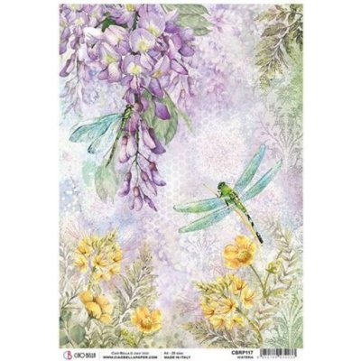 Rýžový papír A4 vážka – Zboží Dáma