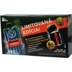 Jägermeister Coolpack 35% 10 x 0,35 l (dárkové balení 6 zapalovačů) – Zboží Dáma