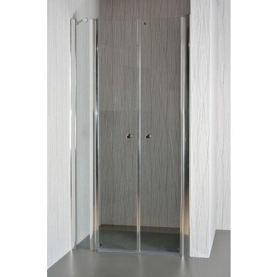 ARTTEC Dvoukřídlé sprchové dveře do niky SALOON C 9 grape sklo 101 - 106 x 195 cm