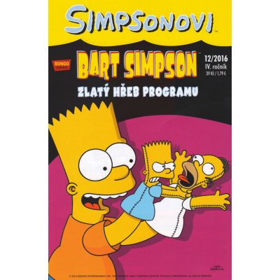 Simpsonovi - Bart Simpson 12/2016 - Zlatý hřeb programu: 12/2016 - Kol. – Hledejceny.cz