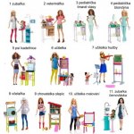 Barbie Herní set Povolání s panenkou Učitelka – Zbozi.Blesk.cz