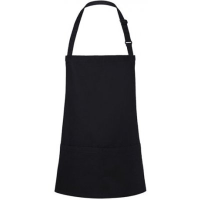 Karlowsky Krátká gastro zástěra KY123 Black 75x60cm – Hledejceny.cz