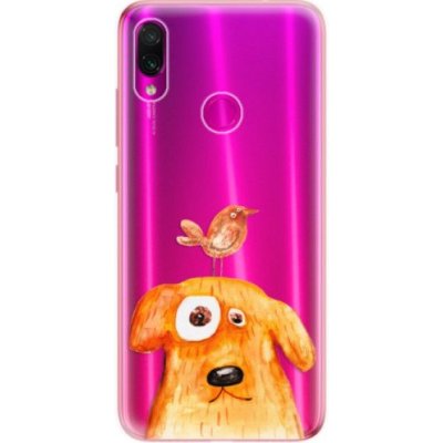 Pouzdro iSaprio - Dog And Bird - Xiaomi Redmi Note 7 – Zbozi.Blesk.cz