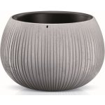 Prosperplast Květináč s vkladem BETON BOWL šedý 29 cm – Hledejceny.cz