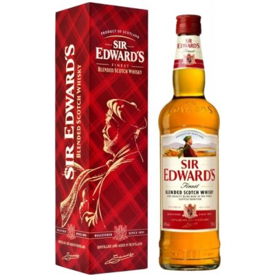 Sir Edwards Blended Scotch Whisky 40% 0,7 l (karton) – Hledejceny.cz
