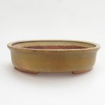 E-bonsai Keramická bonsai miska 17 x 15 x 4 cm zelená – Zboží Dáma