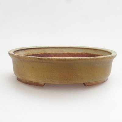 E-bonsai Keramická bonsai miska 17 x 15 x 4 cm zelená – Zboží Dáma