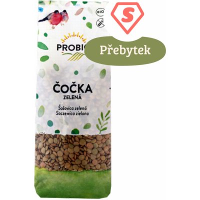 Probio Zelená čočka Bio 0,5 kg – Zboží Dáma