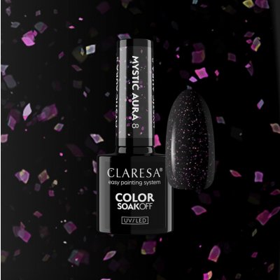 Claresa Gél lak MYSTIC AURA 8 5 g – Zboží Dáma