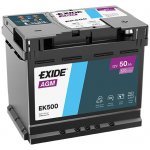 Exide AGM 12V 50Ah 570A EK500 – Sleviste.cz