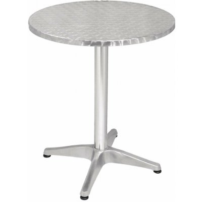 Bolero U425 kulatý bistro stůl nerezový 600mm – Hledejceny.cz