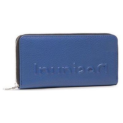 Dámská peněženka DESIGUAL EMBOSSED HALF blue klein U
