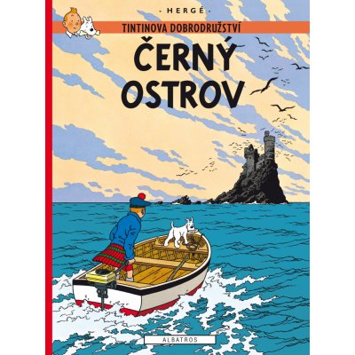 Tintin 7 - Černý ostrov - Hergé – Zboží Mobilmania