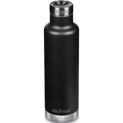 Klean Kanteen Insulated Classic Narrow w Pour Through Cap Black 750 ml – Zboží Dáma