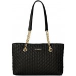 Karl Lagerfeld Kabelka Paris Karolina Chain Tote Black Gold – Hledejceny.cz