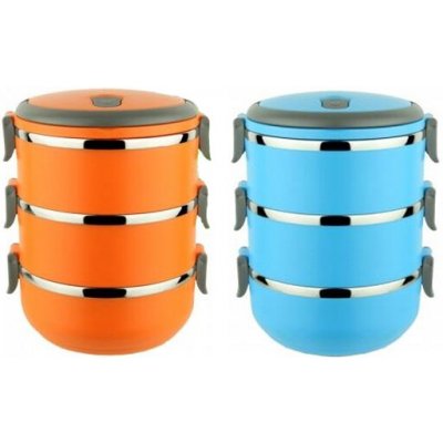 PROHOME - Jídlonosič termo 3dílný 2100ml různé barvy – Hledejceny.cz