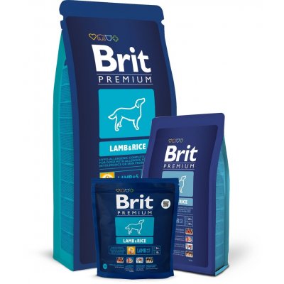 Brit Premium Lamb & Rice 15 kg – Zbozi.Blesk.cz