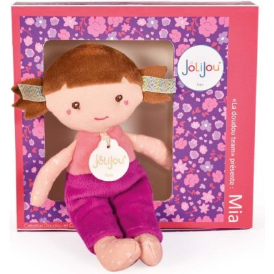 Doudou Jolijou Mia 16 cm fuchsia – Zboží Mobilmania