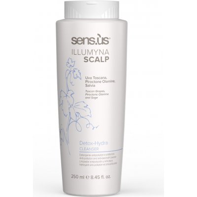 Sens.us Illumyna Scalp Detox Hydra Cleanser detoxikační a hydratační šampon 250 ml
