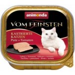 Vom Feinsten Cat Kastrované kočky krůta & rajčata 100 g – Zbozi.Blesk.cz