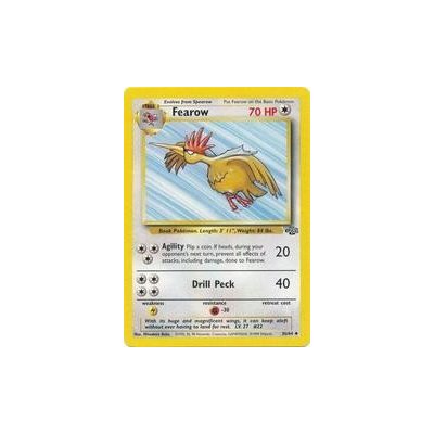 Pokémon kusová karta JU 36/64 Fearow - Jungle Stav: Excellent
