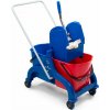 Mop a úklidová souprava Greli Úklidový vozík Fred 2 x 15 l plast kovové madlo