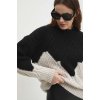 Dámský svetr a pulovr Answear Lab Vlněný svetr hřejivý 25301.TWK šedá