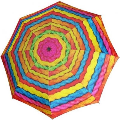 Doppler Modern Art Woolly holový vystřelovací deštník vícebarevný – Zboží Mobilmania