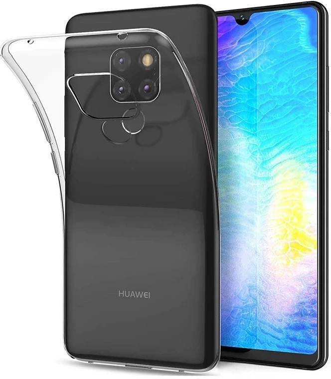 Pouzdro SES Silikonové Huawei Mate 20 Pro - průhledné