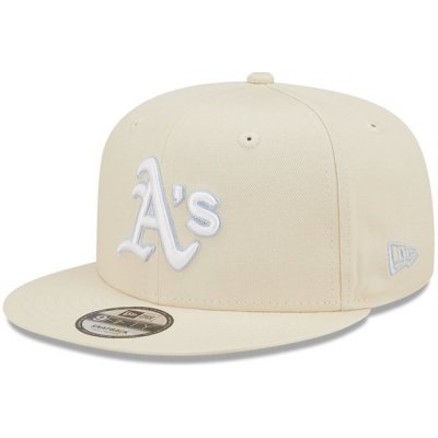 New Era 9FIFTY MLB Pastel Patch Oakland Athletics Light Cream / White