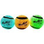 HIPHOP DOG neonový ve tmě svítící tenis. míč pískací 5 cm 3 ks/bal – Zboží Dáma