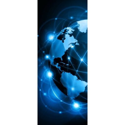 WEBLUX 37570162 Samolepka na lednici fólie Best Internet Concept of global business from concepts series Nejlepší internetový koncept globálního podnikání z řady koncep rozměry 80 x 200 cm