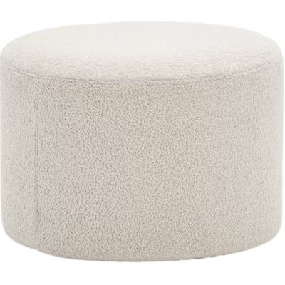 Kave Home Béžový bouclé taburet Kaeli 60 cm – Hledejceny.cz