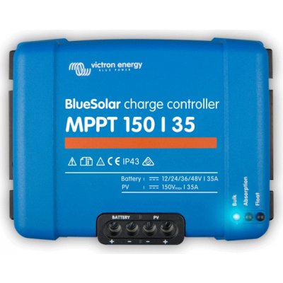 Victron Energy MPPT regulátor nabíjení Victron Energy BlueSolar 150V 35A 1191 – Hledejceny.cz