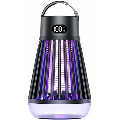 Mobilly UV elektrický nabíjecí lapač hmyzu a komárů s LED svítilnou HO-056 – Hledejceny.cz