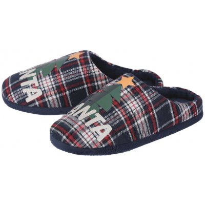 esmara pánská vánoční domácí obuv navy modrá – Sleviste.cz