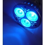T-LED Barevná LED žárovka MR16 3x1W60 Modrá – Hledejceny.cz