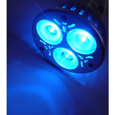 T-LED Barevná LED žárovka MR16 3x1W60 Modrá – Hledejceny.cz