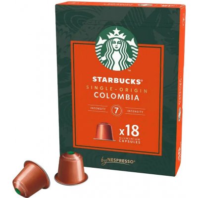 Starbucks Nespresso Single Origin Colombia Medium Roast 18 ks – Zboží Dáma