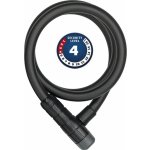 ABUS 6412K/120 černý – Zboží Dáma